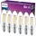 Philips LED-Lampe Classic Candle 4,3W E14 warmweiß 6 St.