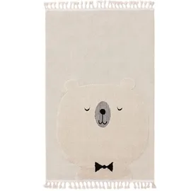 Lytte Momo Kinderteppich 120 x 180 cm Beige/Weiß