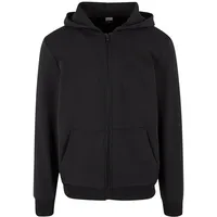 URBAN CLASSICS Cozy Reißverschlusspullover Black S