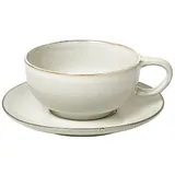 Broste Copenhagen Nordic Sand Teetasse mit Untertasse 0,25l