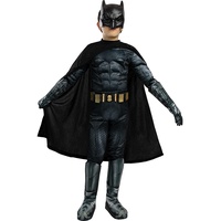 Funidelia | Batman Kostüm deluxe - Gerechtigkeitsliga 100% OFFIZIELLE für Jungen Größe 10-12 Jahre The Dark Knight (Der dunkle Ritter), Superhelden, DC Comics, Fledermausmann - Farben: Bunt