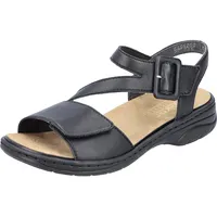Rieker Sandale Damen Schwarz 39