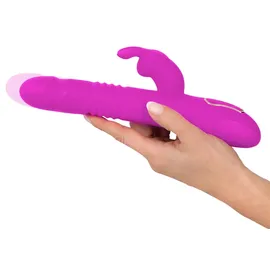 Sweet Smile Rabbitvibrator „Thrusting Pearl“ mit Stoßfunktion und Rotation, pink