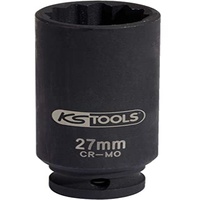 KS Tools 1/2" Spezial-Gelenkwellen-Kraft-Stecknuss, 27mm