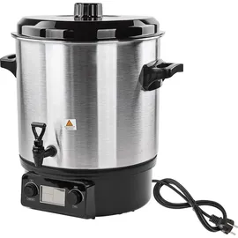 Denner-Edition Edelstahl Einkochautomat DEA2000DX - Hellgrau