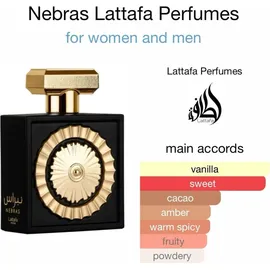 Lattafa Nebras Eau de Parfum 100 ml