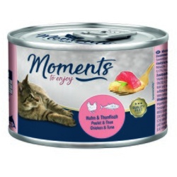 MOMENTS Adult Huhn & Thunfisch 6x140 g