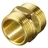 xavax Zulaufschlauchverbinder 220741 Messing