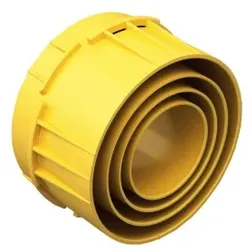 Schneider Electric ISM50371 OptiLine 50, Schlauchadapter, yellow, 1x25/32/40/50mm