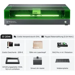 Der sichere und leistungsstarke Diodenlaser S1 | xTool
