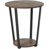 Beliani Orick Dunkelbraun MDF 50 x 57 x 50 cm