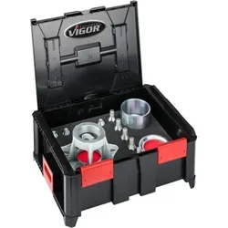 VIGOR Multibox ∙ Erweiterungssatz ∙ Radlager Transporter Hinterachse / Antriebswelle ∙ V7291 ∙ Anzahl Werkzeuge: 13