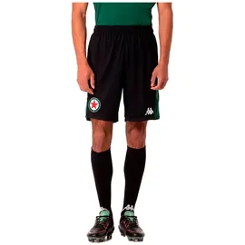 Kappa Ahora Pro 8 Sporthose Black/Green Dk XL