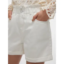 Vero Moda Vmlyra Hr Paperbag Shorts Weiß S