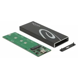 DeLock M.2 SATA Gehäuse 1 x M.2 SATA USB 3,1