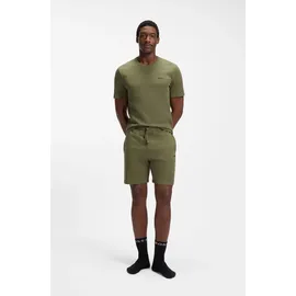 Boss Pyjamashorts Waffle Shorts Grün XL