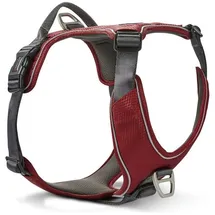 Wolters Active Pro Comfort Hundegeschirr rot/anthrazit 60-75 cm