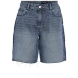 Noisy May Jeansshorts Blau M