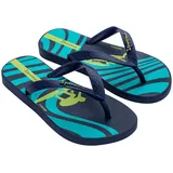 Ipanema Classic XII Kids Flipflop, Blue/Green, 37 EU