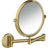 Hansgrohe Axor Universal Circular Rasierspiegel schwenkbar, neigbar, 42849, Farbe: Brushed Brass