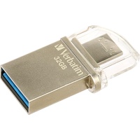 Verbatim Store 'n' Go OTG Micro 32GB silber USB