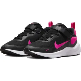 Nike Revolution 7 Sneaker mit Klettverschluss Kinder 002 black/hyper pink-white 29.5