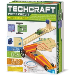 4M Paper Circuit Techcraft - Rennwagen Bausatz