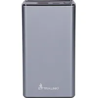 Extralink EPB-127 30000mAh Srebrny Powerbank Power bank, 65W PD,