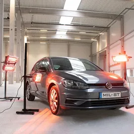 STAHLWERK Infrarot Lacktrockner IL-2400 ST mit 2.400 Watt und Stativ