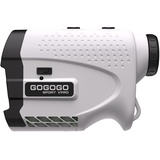 Gogogo Sport Vpro Golf Laser Entfernungsmesser 1100M mit Slope-Schalter, Magnetstreifen, Golf Entfernungsmesser 6X Vergrößerung, Turniermodus, Fast Flag-Lock mit Pulsvibration für Golf Jagd