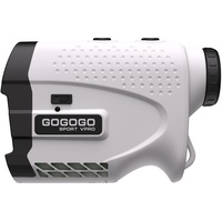 Gogogo Sport Vpro Golf Laser Entfernungsmesser 1100M mit Slope-Schalter, Magnetstreifen, Golf Entfernungsmesser 6X Vergrößerung, Turniermodus, Fast Flag-Lock mit Pulsvibration für Golf