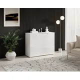 HBZ Spice 100 x 80 x 40 cm Hochglanz Weiß