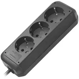 Brennenstuhl Eco-Line Steckdosenleiste 3-fach 1,5m schwarz