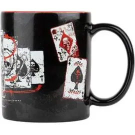 KONIX Alchemy Mug Keramiktasse 0,32 l Schwarz und Rot