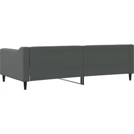 vidaXL Tagesbett 100 x 200 cm Dunkelgrau