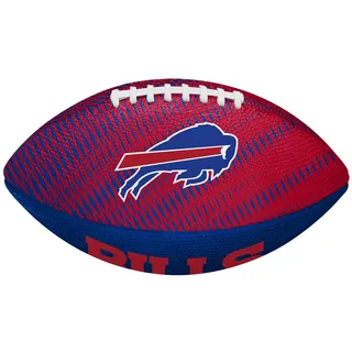 Wilson Football NFL Team Tailgate, Gummi, Blau/Rot, Junior