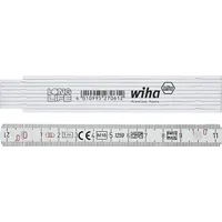 Wiha Longlife Gliedermaßstab 1m weiß (27062)