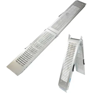Trutzholm Auffahrrampe 189 cm 200 lg klappbar Stahl geriffelt silber 1 St.