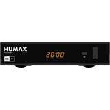 Humax Eco II HD+ Satellitenreceiver (HDTV, Karte inklusive, DVB-S, DVB-S2, schwarz
