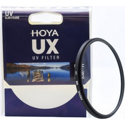 Hoya UX UV Filter (37 mm, UV-Filter), Objektivfilter, Schwarz