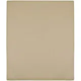 vidaXL Spannbettlaken Jersey 180 x 200 cm Taupe