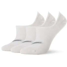 Nike Everyday Plus Lightweight Trainings-Footie-Socken Damen White/Wolf Grey 34-38