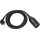 Brennenstuhl 1161830030 Strom Verlängerungskabel Schwarz 5.00 m H05VV 3G 1,5 mm2