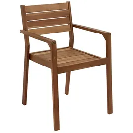 miliboo CANOPEE Gartensessel 2er-Set 0 x 0 x 0 cm akazienholz