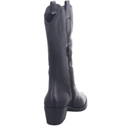TAMARIS Damen Stiefel Western 1-25701-41 Schwarz - Schwarz