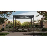 gardenson MI Pergola 3 x 3,6 m Anthrazit