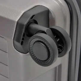 pactastic Collection 01 Koffer-Set 3-tlg. grau/coffee metallic