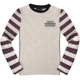 HolyFreedom Dangerous Langarmshirt, schwarz-rot-beige, Größe M für Männer