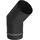 Jeremias Pellet-Line Winkel 45° Edelstahl Ø 100 mm schwarz