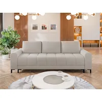 MIRJAN24 Schlafsofa Aris, mit Bettkasten und Schlaffunktion, Ausziehmechanismus MOS, 238x95x92 cm beige